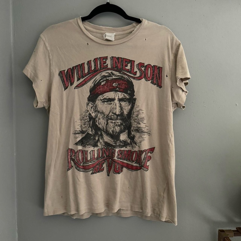 MadeWorn Willie Nelson Shirt - Picture 2 of 7